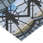 オルセー美術館の巨大ガラス時計 – パリ ショートテーブルランナー (コーナー)