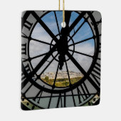 オルセー美術館の巨大ガラス時計 – パリ セラミックオーナメント (右)