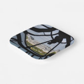 オルセー美術館の巨大ガラス時計 – パリ ペーパープレート (傾斜あり)