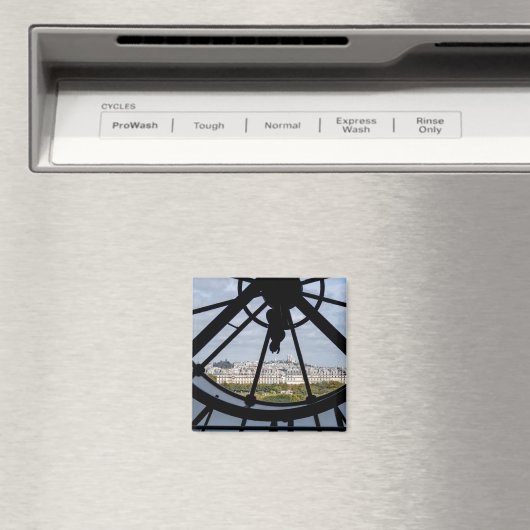 オルセー美術館の巨大ガラス時計 – パリ マグネット (インサイチュ (食洗機))