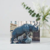 オルセー美術館前のサイ - パリ ポストカード (スタンド正面)