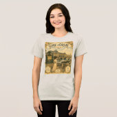 オルセー駅 トライブレンドTシャツ (正面全面)