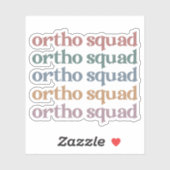 オルソスカッド歯科矯正医整形外科ナースギフト シール (シート)