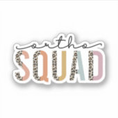 オルソスクワッド、整形外科ナース、整形外科の看護 シール (正面)