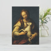 オルソラ・マッダレーナ・カッチアによる聖アグネス シーズンカード (スタンド正面)