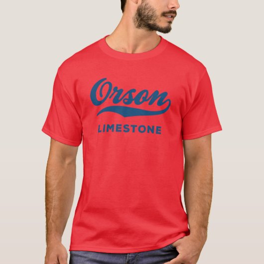 オルソン石灰岩1 Tシャツ (正面)