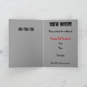 オルタナティブウェディング 招待状 (内部)