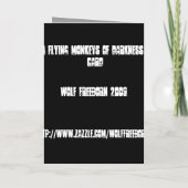 オルタナティブウェディング 招待状 (裏面)