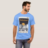 オルタナティブバンド 80年代 ポスター  楽しい Tシャツ (正面フル)