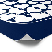 オルタナ結婚スのゲストブックメイスンチョーク150 ポスター (角)