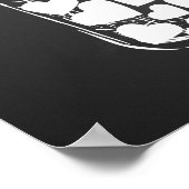 オルタナ結婚スのゲストブックメイソン・シャルボード ポスター (角)