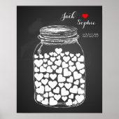 オルタナ結婚スのゲストブックメイソン・シャルボード ポスター (正面)