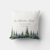 オルタナ結婚ーズゲストブックパイン クッション (正面)