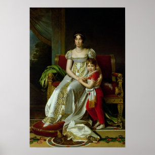オルタンス・ド・ボアルネおよび彼女の息子 ポスター