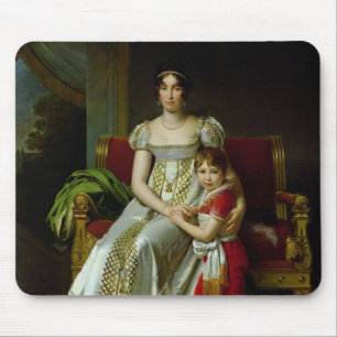オルタンス・ド・ボアルネおよび彼女の息子 マウスパッド