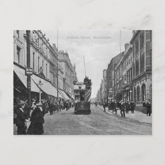 オルダム通り、マンチェスター、c.1910 ポストカード (正面)