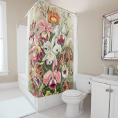 オルチデエDenusblumen A Giltsch By Ernst Haeckel シャワーカーテン (インサイチュ)