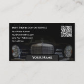 オルティマー・メルセデス・ベンツの歴史的なカーコンサベータ 名刺 (裏面)