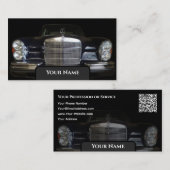 オルティマー・メルセデス・ベンツの歴史的なカーコンサベータ 名刺 (正面/裏面)