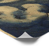 オルテリアス世界地図1590年頃 ポスター (角)