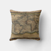 オルテリウスの世界地図 1570 クッション (裏面)