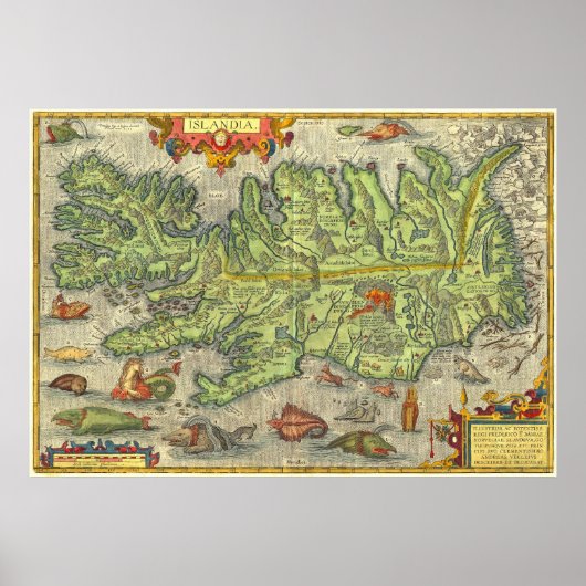 オルテリウスアイスランド ポスター (正面)