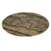 オルテリウス世界地図1570 カッティングボード (角)