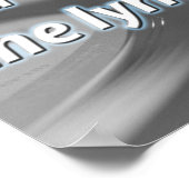 オルディクールズ音楽引用文ビニールレコードターンテーブル ポスター (角)