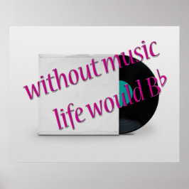 オルディクールズ音楽引用文レコード ポスター