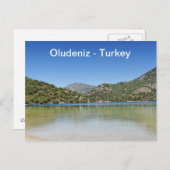 オルデニズビーチインTurkey ポストカード (正面/裏面)