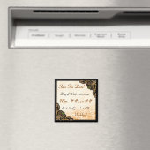 オルデニューオーリンズ(日付マグネットを保存) マグネット (インサイチュ (食洗機))