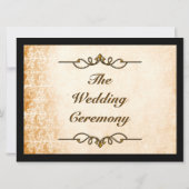 オルデニューオーリンズ(結婚式招待状) 招待状 (裏面)