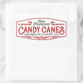 オルデファッションキャンセクリスマス会社のステッカー 長方形シール (バッグ)