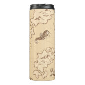 オルデン航海のをテーマにしたセピア模様 タンブラー (裏面)