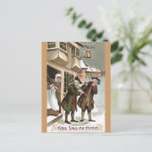 オルデ・タウンコロニアルクリスマス シーズンポストカード (スタンド正面)