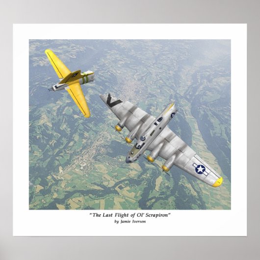 オルトスクレーロン最終飛行 ポスター (正面)