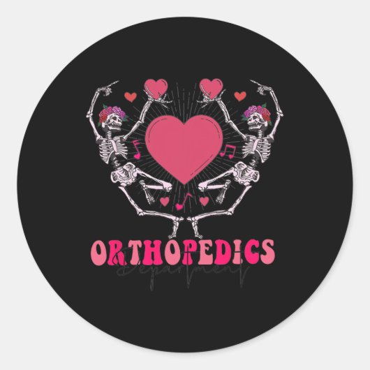 オルトスクワッドレトロバレンタイン#39;s日ナースオルソープ ラウンドシール (正面)