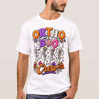 オルトブークルー 面白い ハロウィン スケルトン 医療 テ Tシャツ