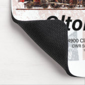 オルトンホールヴィンテージ蒸気列車英機関車 マウスパッド (コーナー)