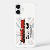 オルトンホールヴィンテージ蒸気列車英機関車 Case-Mate iPhoneケース (裏面)
