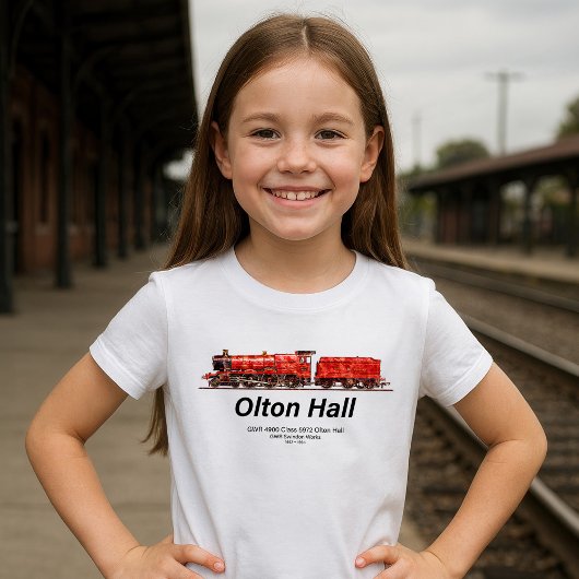 オルトンホールヴィンテージ蒸気列車英機関車 Tシャツ