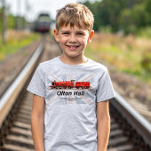オルトンホールヴィンテージ蒸気列車英機関車 Tシャツ