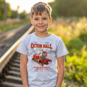 オルトンホールヴィンテージ蒸気列車英機関車 Tシャツ
