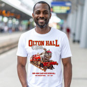 オルトンホールヴィンテージ蒸気列車英機関車 Tシャツ