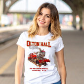オルトンホールヴィンテージ蒸気列車英機関車 Tシャツ