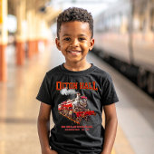 オルトンホールヴィンテージ蒸気列車英機関車 Tシャツ