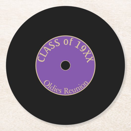 オルドおもしろい!クラス懇親会コースター ラウンドペーパーコースター (正面)