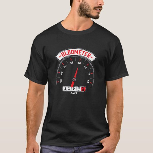 オルドメおもしろいータ – 60th誕生日ギフト男性へ60B Tシャツ (正面)