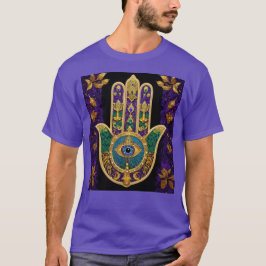 オルナートゴールドサードアイ ハムサ Tシャツ