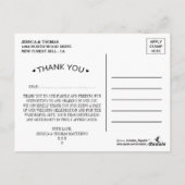 オルネイト フローリッシュ ヴィンテージ ウェディングコレクション ポストカード (裏面)